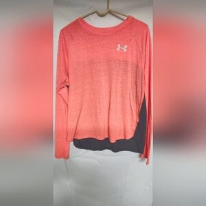 Under Armour Bright Coral Long Sleeve Shirt